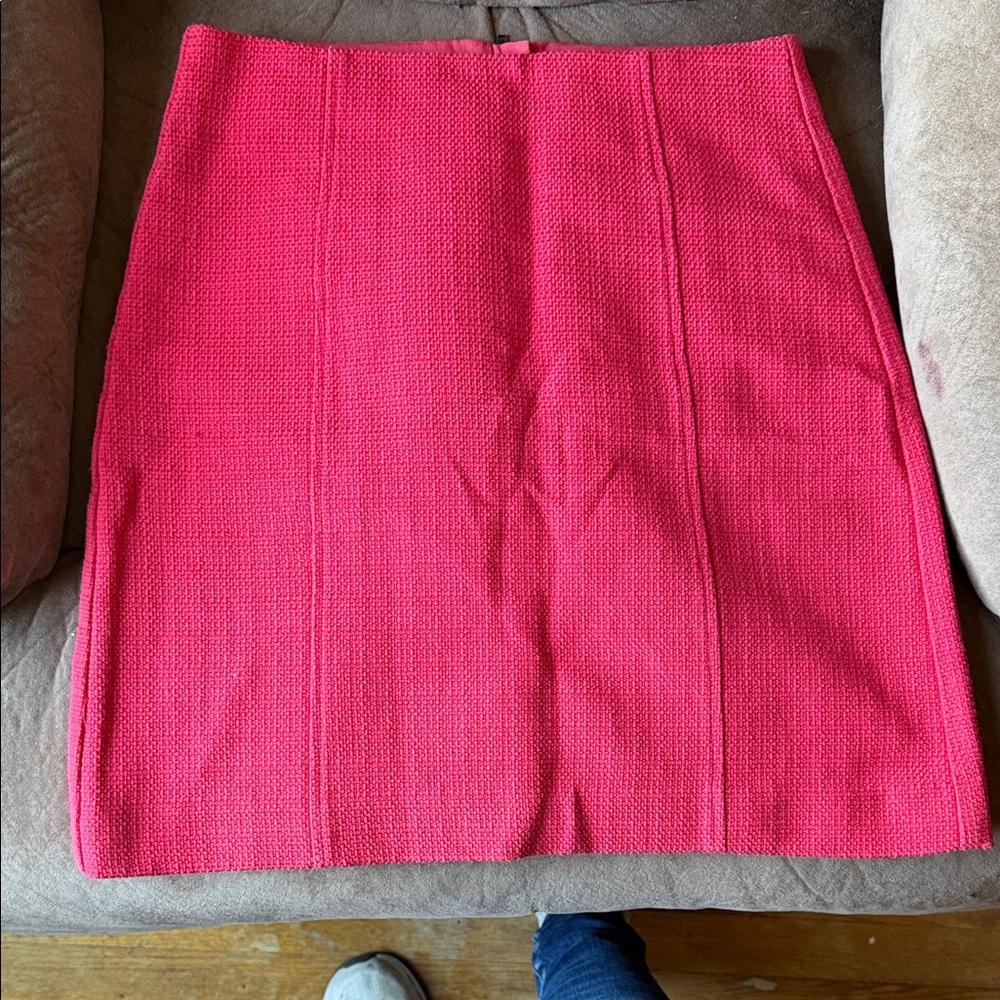 LOFT Vibrant Pink Pencil Skirt